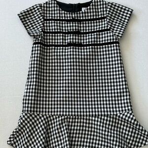 Florence Eiseman Checkered Black and White Dress